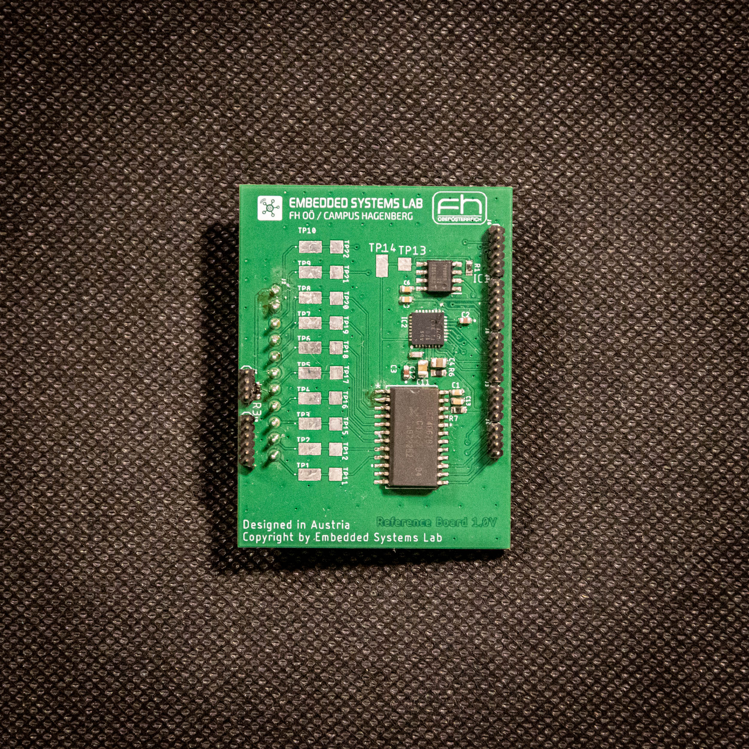 Stationäre Messplatine